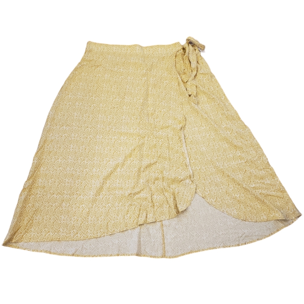 NWT Mock Wrap Skirt